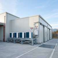 Chambre froide à économie d'énergie pour la viande ; Panneaux isolants ignifuges B1 pour la sécurité alimentaire ; Chambre froide personnalisée pour la transformation de la viande