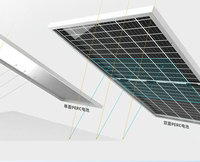 Sistem Tenaga Surya Off-Grid 600W Kit Generator Surya Portabel untuk Penggunaan Darurat Rumah Tangga