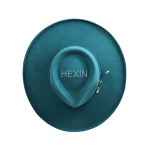 Chapeau Fedora à <span class=keywords><strong>large</strong></span> bord en <span class=keywords><strong>feutre</strong></span> de laine pure, unisexe, avec ruban réglable, idéal pour l'extérieur – Vente directe usine - Product Image 4