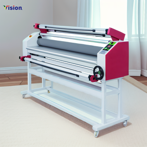 Allcolor tự động <span class=keywords><strong>1600</strong></span> rộng định dạng ép nóng lạnh Máy cán cho in ấn cửa hàng - Product Image 2