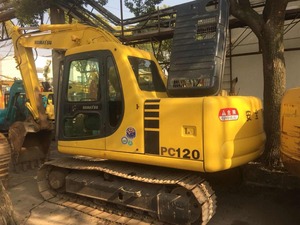 Excavadora usada en Japón KOMATSU PC120, excavadora de segunda mano Komatsu con pocas horas de trabajo a la venta, original - Product Image 2