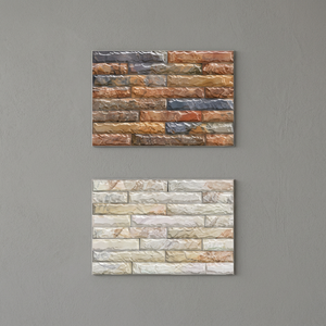 Vistaar 300x450mm 18x12 carreaux de mur en relief mat satiné 10mm d'épaisseur carreaux de porcelaine côté extérieur du bâtiment en céramique numérique - Product Image 1
