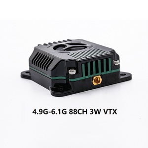 Transmisor FPV Inalámbrico de 4.9-6.1GHz y 3W, Disipación de Calor de Aleación de Aluminio, Entrada de Señal Dual, Bajo Consumo en Espera para Drones - Product Image 1