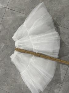 女童角色扮演软质支撑裙撑衬裙洛丽塔衬裙 100% 涤纶 纯色染色 - Product Image 6