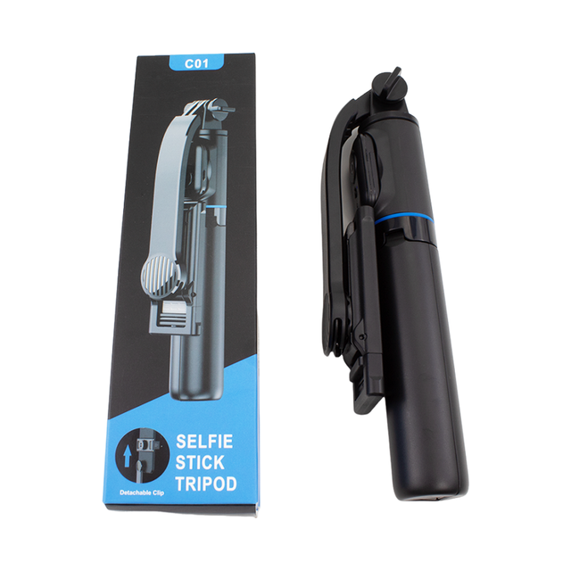2026 C01 Selfie Stick Tripod With Detachable Remote Control for Mobile Phone Stabilizer Selfie Stick