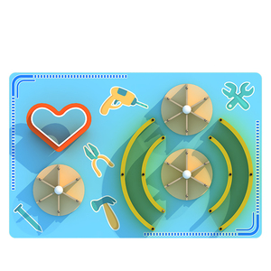 インタラクティブな屋内子供用プレイセンターサンドウォールボード付きサンドプール遊び場アクティビティ - Product Image 3