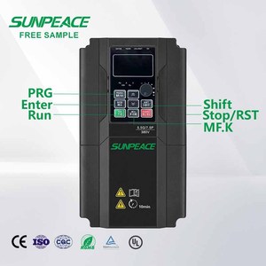 산업용 모터 220V 380 V용 AC <span class=keywords><strong>DC</strong></span> 3 상 3 상 VFD 가변 주파수 드라이브 인버터 5.5KW 7.5KW 11KW 8HP <span class=keywords><strong>11HP</strong></span> 15HP - Product Image 2