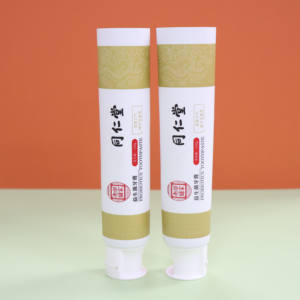 120g vente en gros doux presser personnalisé <span class=keywords><strong>Alu</strong></span>-plastique <span class=keywords><strong>Tube</strong></span> emballage feuille ABL avec capuchon rabattable pour dentifrice et cosmétique - Product Image 1