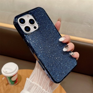 Funda de Teléfono Móvil de Lujo con Diamantes Brillantes para iPhone 16 Pro Max, 15 Pro, 14, 13, 12, a Prueba de Golpes y Protectora - Product Image 6