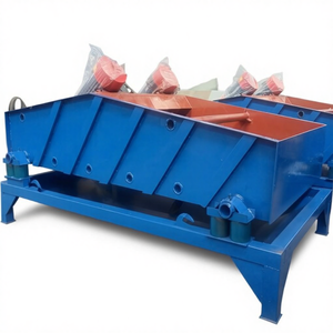 रेत और मिट्टी के पृथक्करण और अपशिष्ट जल उपचार के लिए मोटर के साथ रैखिक कंपन और अपशिष्ट जल उपचार - Product Image 1