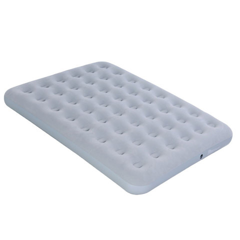 Queen Size 48-Hole ODM Flocked Intex Inflatable Air Bed Mattress Portable With Built-in Pump Modern Design for Hospital Use
