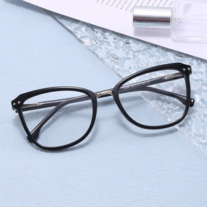 Monturas de Gafas Cuadradas Extra Grandes, Montura Completa, Lentes Planas con Protección Contra Luz Azul, Unisex, Lentes de PC, Origen Taizhou - Product Image 2