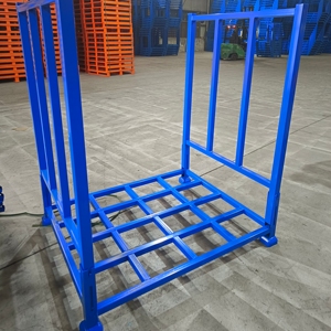 Étagère empilable en acier Q235 Manurack, étagère de stockage robuste pour entrepôt avec rails latéraux, étagère industrielle en métal, capacité 500 kg - Product Image 3