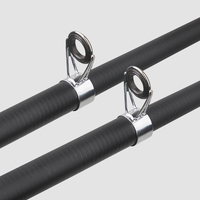 Canne à pêche spinning renforcée en fibre de carbone 3,6m-4,2m, 40-80g, pour lancer longue distance, idéale pour le bar rayé de plage - Prix promotionnel