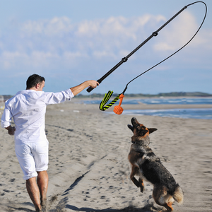 Tương Tác Có Thể Thu Vào Con Chó Trêu Gậy Có Thể Thay Thế Nylon Sợi Dây Thừng Cho Ngoài Trời Đào Tạo Vật Nuôi Thể Thao Răng Làm Sạch Lợi Ích Thời Trang - Product Image 4