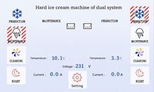 <span class=keywords><strong>Machine</strong></span> à glace Gelato <span class=keywords><strong>PRO</strong></span> V2 anti-buée et anti-condensation pour sorbet, yaourt glacé ou <span class=keywords><strong>granita</strong></span> - Product Image 4
