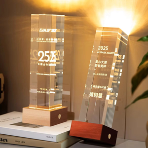 Trophée de golf en cristal K9 de qualité supérieure, fait main, personnalisé, avec base imprimée UV et gravée au laser 3D, pour cadeaux promotionnels et <span class=keywords><strong>bowling</strong></span> - Product Image 3