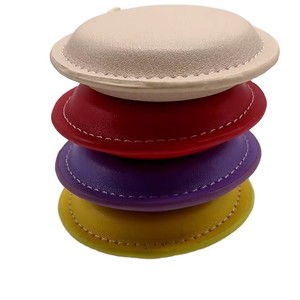 Ruban à mesurer extensible en cuir PU écologique à livraison rapide, avec verrouillage automatique, pour fabricant, cadeau publicitaire - Product Image 1