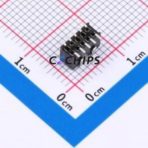 1156833 Pin Socket SMD,P=1.27mm Connector ( Pitch: 1.27mm )( Row Spacing: 1.27mm )( Round Hole / Square Hole: Square Hole ) - Product Image 2