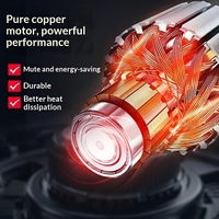 Ventilateur d'extraction industriel électrique à pression négative, extracteur haute puissance pour la ventilation des élevages, haut rendement 220V