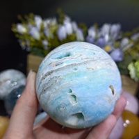 Esfera de Cuarzo Rosa y Ágata Musgosa de Materiales Naturales para Decoración Feng Shui, Venta al Por Mayor