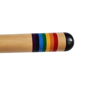 Wholesale Wooden Rainbow Rain Stick Rainmaker Instrument For Kids Orff <b>Music</b> Class Sensory Play - Product Image 4