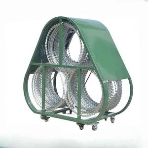 Barrières de contrôle des troubles mobiles - Fil de fer barbelé à déploiement rapide pour le contrôle du trafic - Product Image 2