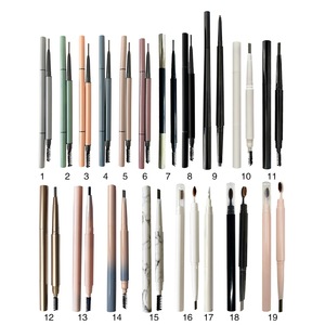 Nouveau design de stylo à sourcils de maquillage étanche à double tête longue durée crayon à sourcils de tête de brosse à dents - Product Image 6