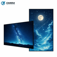 Écran LCD de qualité commerciale de 32 pouces, Android 11, rétroéclairage LED à bordure lumineuse, CMS basé sur le cloud, écran mural, gain de place