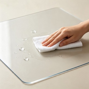 En stock, rouleau de feuille de PVC souple super transparente personnalisée pour <span class=keywords><strong>nappes</strong></span> - Product Image 1
