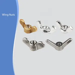 wing-nut wing screw butterfly nuts thumbnut DIN315 Stainless Steel Lifting Eye nuts fastener manufacturer M8 M10 M12