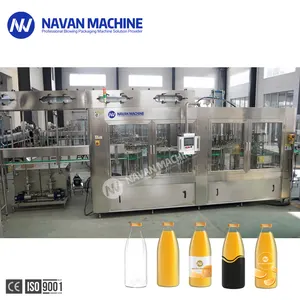Full Set Automatic High Speed Flavored Juice Beverage Filling Production Line Fruit Juice Machine