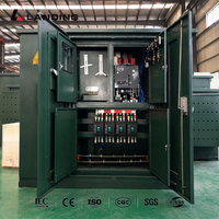 Transformateur triphasé monté sur socle LANDING ZGS 200kVA 500kVA 1000kVA 50/60Hz, sous-station compacte pour l'alimentation électrique industrielle