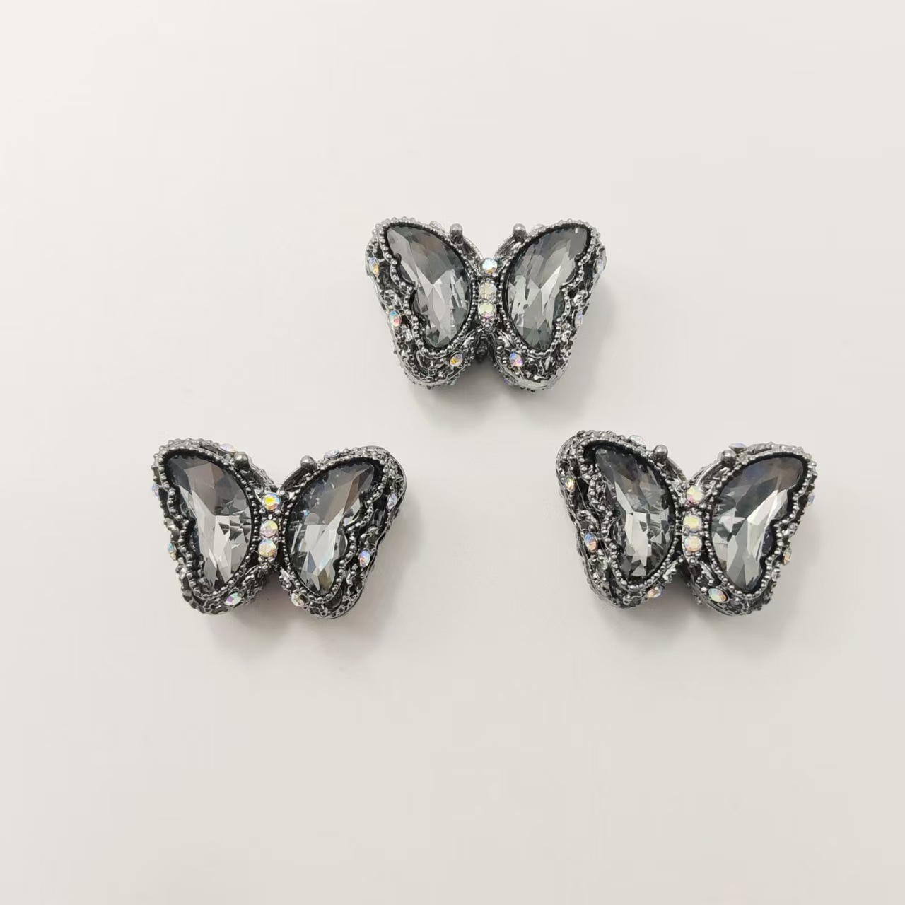 Plaqué noir - Diamant noir transparent
