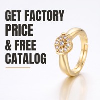 UGEPHELI VVS1 Moissanite Passe le testeur de diamant GRA Bague réglable motif fleur soleil plaqué or 18 carats Bijoux