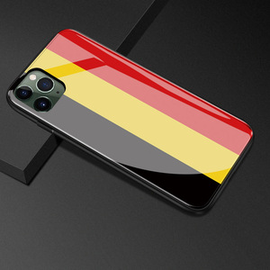 Hot bán sáng tạo cờ quốc gia thiết kế Tempered Glass + TPU điện thoại trường hợp đối với iPhone 15 16 Pro Max - Product Image 6