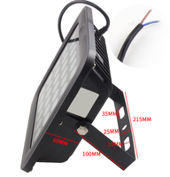 Projecteur LED extérieur 30W DC12V pour accessoires de vidéosurveillance, éclairage blanc, protection IP65, portée de vision 20-80m, rotation 360°