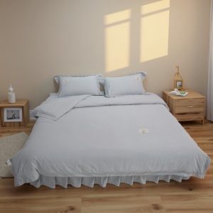 สิ่งทอผ้าฝ้ายหรูหราสำหรับใช้ในบ้านชุดผ้าปูที่นอนผ้าฝ้าย100% ขนาดใดก็ได้ชุดผ้าปูที่นอน6ชิ้น - Product Image 2