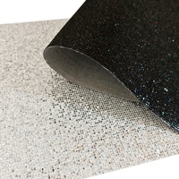 En stock, petites pochettes et sacs pour téléphone en PU à paillettes carrées, résistantes à l'abrasion, largeur 54/55 pouces