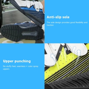Chaussures <span class=keywords><strong>d</strong></span>'<span class=keywords><strong>haltérophilie</strong></span> de musculation Deadlift en cuir personnalisées en usine Oem bon marché professionnelles à hauts sommets - Product Image 4
