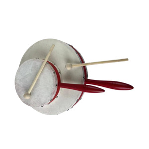 Instrument de percussion Jingying Music Orff, tambours à main de 6 pouces en gros <span class=keywords><strong>tambourin</strong></span> double face avec poignée - Product Image 1