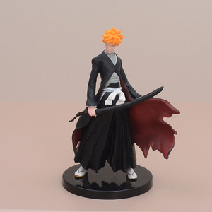Juego de 5 Figuras de Anime de 10 cm, <span class=keywords><strong>Bleach</strong></span>, Kuchiki Byakuya, Kurosaki Ichigo, Juguetes de PVC, Regalos para Niños, Figuras de <span class=keywords><strong>Manga</strong></span> - Product Image 5