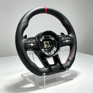 Volante de Cuero Perforado Más Popular para <span class=keywords><strong>Mercedes</strong></span> <span class=keywords><strong>Benz</strong></span> W177 W213 W204 W205 W211 C257 AMG - Product Image 2