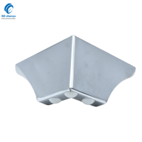 Vente en gros 70mm Chrome Table de cuisine Métal Fer Pieds pour meubles