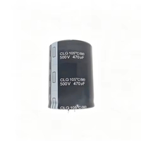 Condensateur en aluminium personnalisé OEM ODM 35V 450V 350V 4.7uF 8200uF 47uF de qualité haute tension à montage traversant DIP pour driver d'éclairage