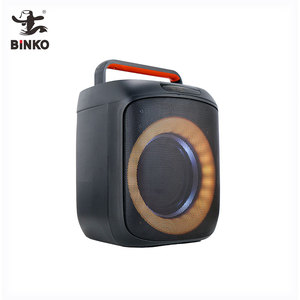 Binko Điện Tử Mới Tiện Ích 8 Inch Karaoke Xách Tay LED Sáng Cầm Tay Màu Xanh Răng Loa RGB Âm Nhạc Máy Nghe Nhạc Đảng Âm Thanh Hộp - Product Image 2