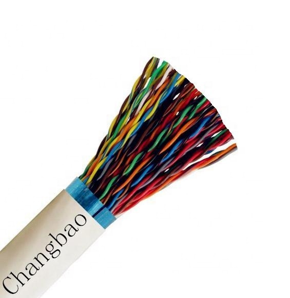 CHANGBAO UNDERGROUND WATERPROOF TELEPHONE CABLE 4/10/16/20/25/32/50/100 PAIR OUTDOOR TELECOM WIRE ODM OEM WHOLESALE BULK CUSTOM