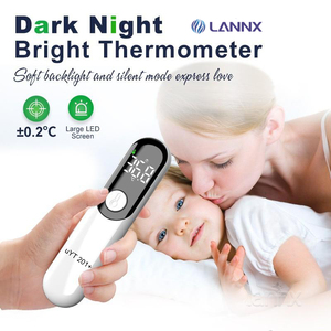 LANNX uYT 201 + высокочувствительные клинические электронные детские термометры цифровой медицинский термометр цифровые бесконтактные термометры - Product Image 3