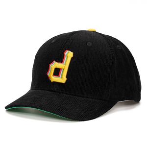 Gorras de Pana con 6 Paneles, Logotipo Bordado en 3D Personalizado, Gorras Estructuradas con Cierre a Presión - Product Image 2