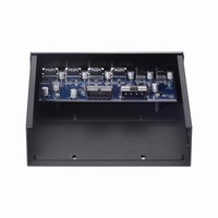 New 5.25" Drive Bay SATA 4-Port USB 3.0 + 2-Port Type-C 5GBps Transfer Rate Computers Durable Aluminum Alloy 1-Year Warranty